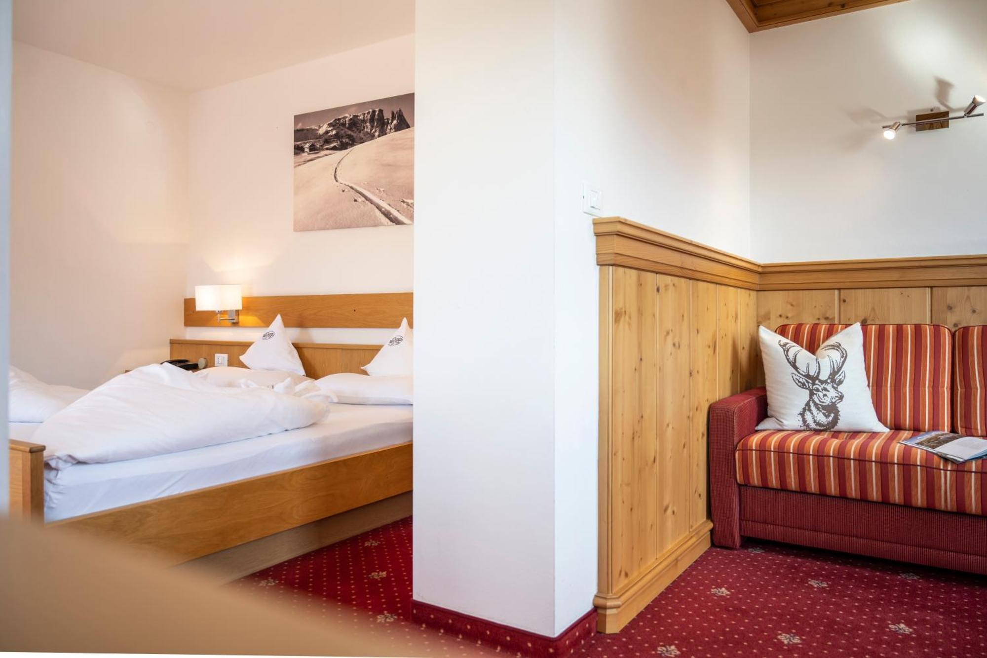 Hotel Bellavista Alpe Di Siusi Bagian luar foto
